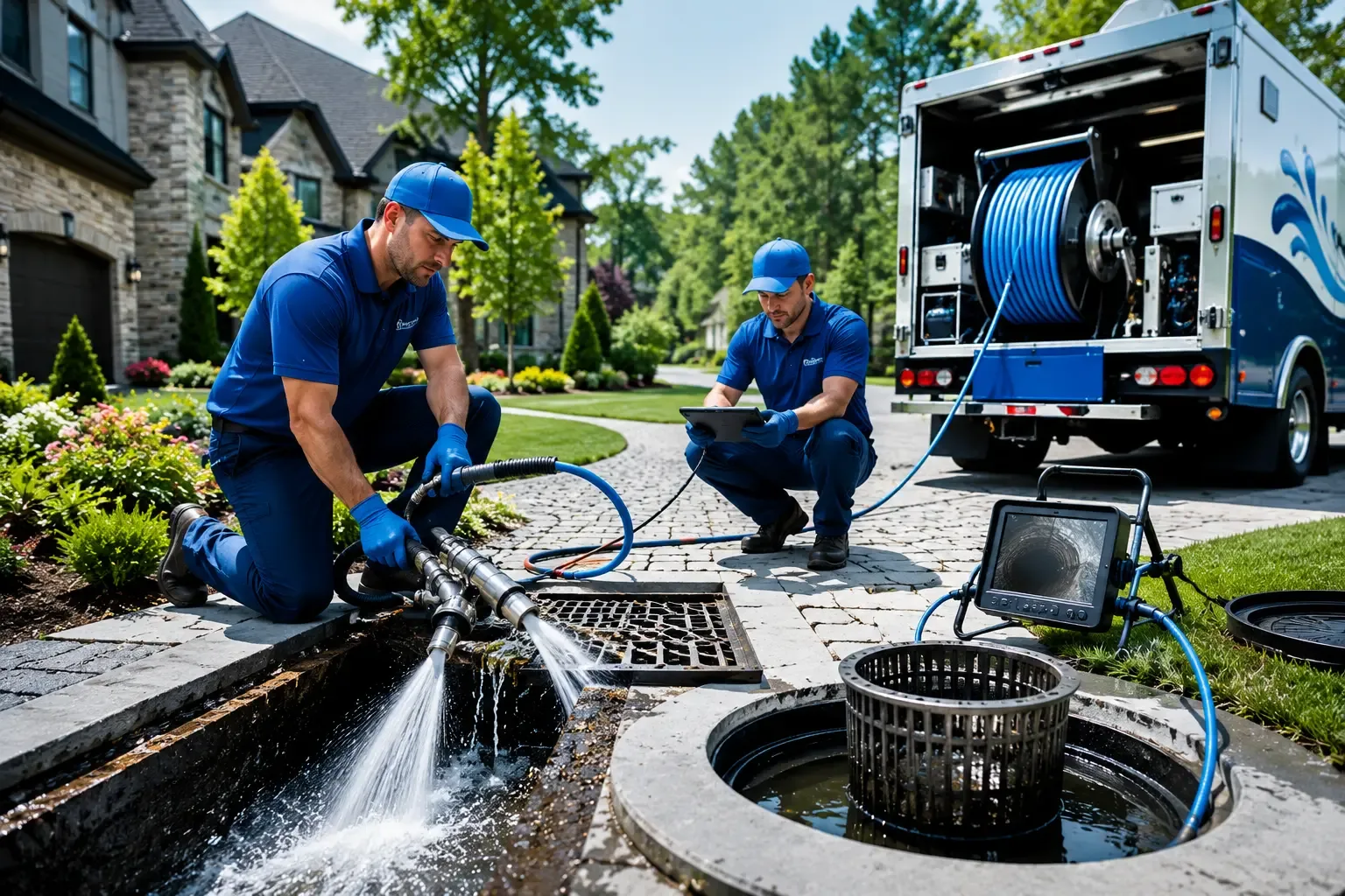 Local outdoor drain cleaning professionals in Diberville, MS